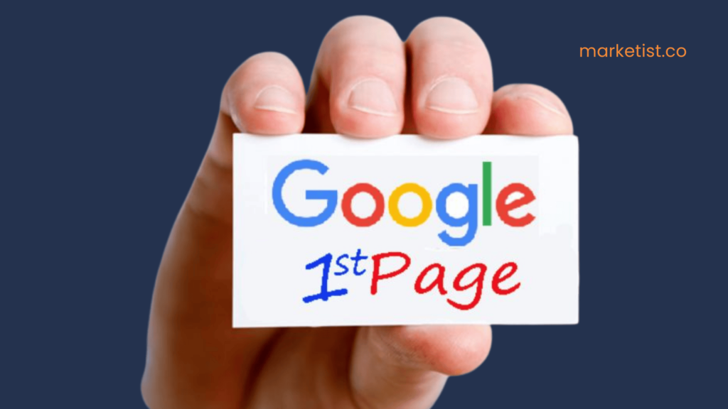 How to Get on the First Page of Google in 2025