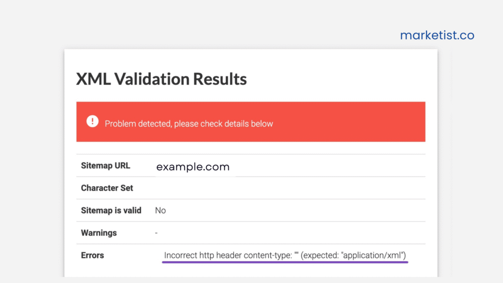 Fix “Incorrect HTTP Header Content-Type” Error for XML Sitemaps SEO Guide (1)