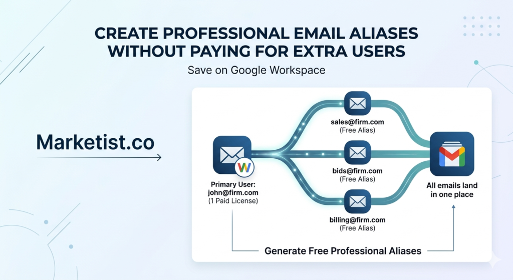 How Small Construction Businesses Can Create Professional Email Aliases Without Paying for Extra Users